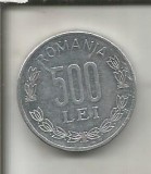 (No1) moneda- ROMANIA- 500 lei 2000