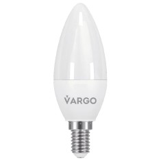 Bec Led C37, 7W, E14, 4000 K lumina neutra, 665 Lm V-110526 VARGO Innovative ReliableTools foto