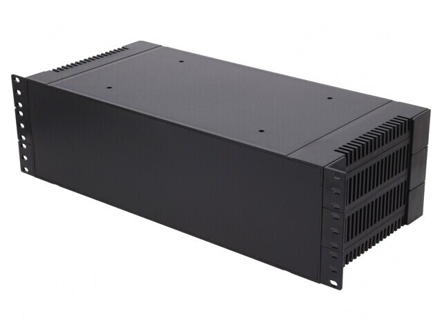 Carcasă standard 19 3U neagră ABS 203x431mm