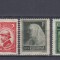 ROMANIA 1922 LP 73 INCORONAREA REGELUI LA ALBA IULIA SERIE SARNIERA