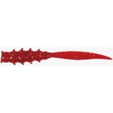 Cumpara ieftin Vierme Jackall Good Meal Skinny Red Gold Flake 5cm 8buc/plic