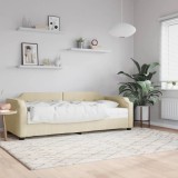 Cumpara ieftin Gossi pat de zi cu saltea, crem, 100x200 cm, textil