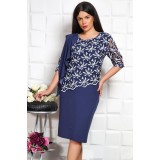 Rochie De Ocazie Marbela Navi - 54Marimea