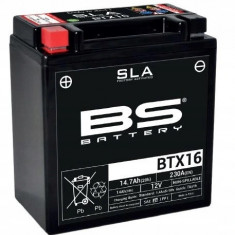 Baterie 14ah 12v BS-Battery (AGM Gel) borna + pe stanga