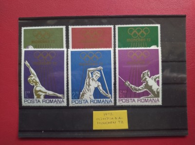 1972 - OLIMPIADA MUNCHEN 72 foto