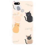 Husa silicon pentru Huawei Y6 Pro 2017, Meow