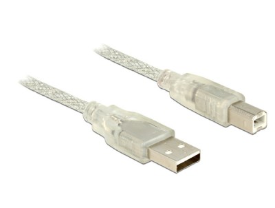 KABEL USB 2.0 TYP-A STECKER &amp;gt; USB 2.0 TYP-B STECKER 1 M TRAN 83892 DELOCK foto