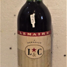 A 9 - VIN ROSU BORDEAUC-L&C, ABC, (FRANTA) RECOLTARE 1964 cl 75 gr 12