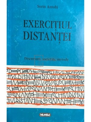 Sorin Antohni - Exercitiul distantei (Editia: 1997) foto