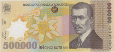 ROMANIA 500000 LEI 2000 GHIZARI XF+ foto