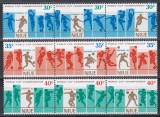 Coreea de Nord 1978 - Cupa Mondială de fotbal - Spania, 3 Staifuri, MNH