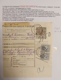 Romania 1913 - Foaie de expeditie RUCAR-BUCURESTI