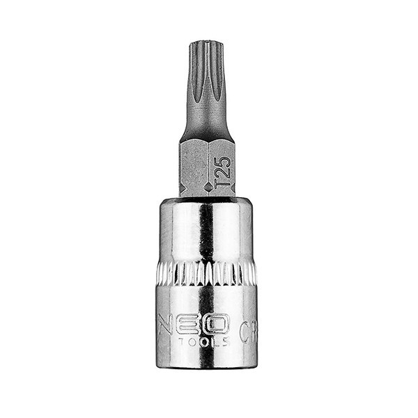 Tubulara 1/4&quot; cu profil TORX TX25 scurta NEO TOOLS 10-325 HardWork ToolsRange