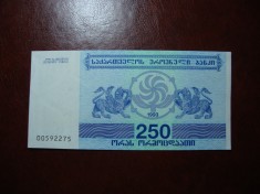 GEORGIA 250 LARI 1993 UNC foto