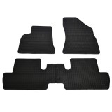 Set covorase auto din cauciuc Peugeot 3008 din 2009-2016, presuri BestAutoVest, negre, 4 buc., Rapid