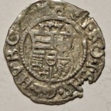 Ungaria 1 denar 1578 KB argint Maximilian ll