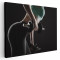 Tablou femeie facand exercitii cu gantere Tablou canvas pe panza CU RAMA 50x70 cm