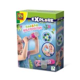 Set creativ - Decoreaza caleidoscop cu elemente din natura, SES Creative