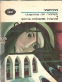 Doamna din Monza Alessandro Manzoni Istoria Coloanei Infame Editura Minerva Biblioteca pentru Toti 1977 Literatura Clasica Romane Celebre