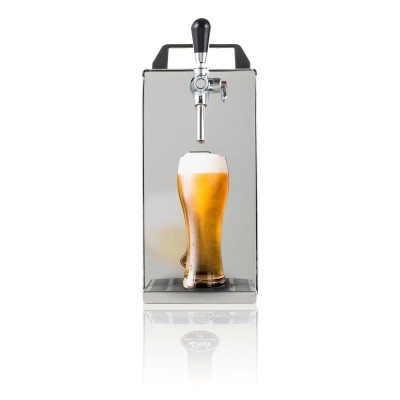 Zapfanlage, Bierzapfanlage PYGMY 25/K mit Membranpumpe, 1-leitig Trockenk&amp;uuml;hlger&amp;auml;t aus Edelstahl, 35 Liter/h, Green Line foto