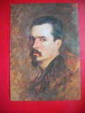 HOPCT 14897 AUTOPORTRET- -N GRIGORESCU [ 1838-1907] -- CP PICTURA - -NECIRCULATA