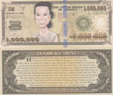 !!! SUA = FANTASY NOTE = REY SKYWALKER - 2015 - UNC / SERIA CARICATURI STAR WARS