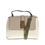 Geanta crossbody cu buzunar grena