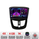 Navigatie Peugeot 207 A-PE01 4+64 InCell Display 1K Android Waze USB Navigatie Internet Youtube Radio