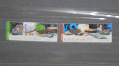 FOROYAR - EUROPA CEPT 2005 - GASTRONOMIE - SET 528- 529 - MI 4,8 EURO - foto