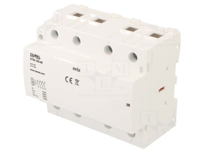 Contactor 4-poli 100A 230VAC NO foto