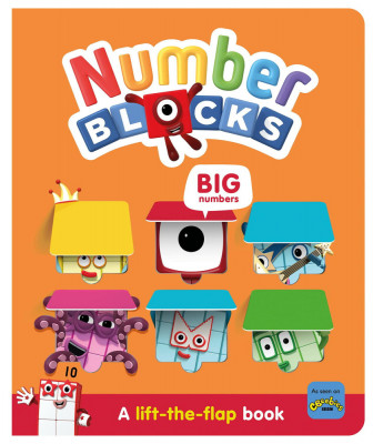 Carticica Deschide ferestrele - Numberblocks - Numere mari foto