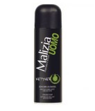 Spuma de ras cu Aloe Vera Malizia Uomo Vetyver Shaving Foam 300ml