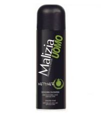 Spuma de ras cu Aloe Vera Malizia Uomo Vetyver Shaving Foam 300ml foto