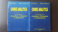 CHIMIE ANALITICA - Volumul 1 si 2 - Liviu Roman, 1999 foto