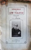 Scrisorile lui Lew Tolstoi, Traducere de I.C. APOSTOL