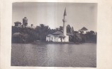 Moscheia si lacul din Parcul Carol I. Bucuresti (necirculata)