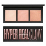 Paleta Iluminatoare MAC Hyper Real Glow Flash + Awe, 13.5g, Machiaj Profesional, Efect Stralucitor, Evidentiere Pometi