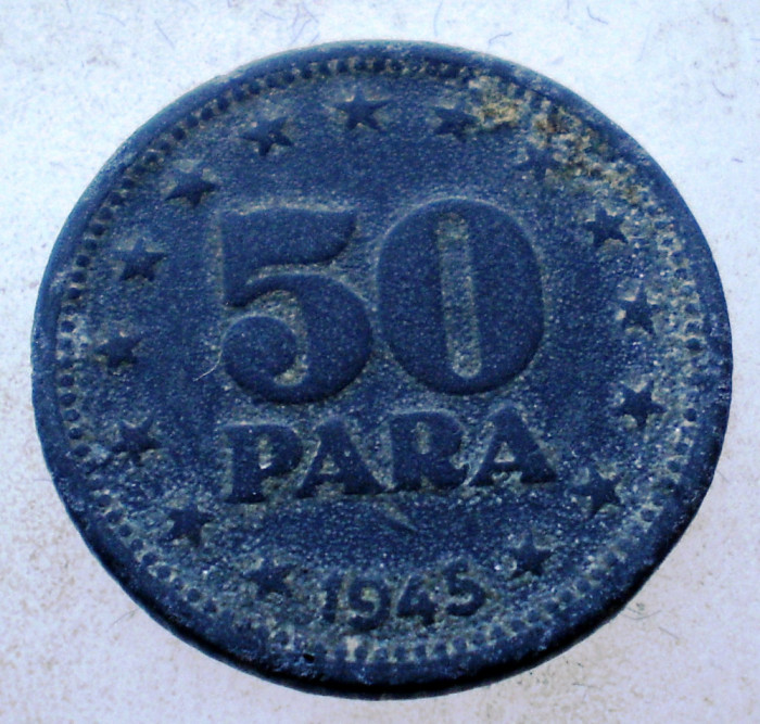 1.366 YUGOSLAVIA JUGOSLAVIA IUGOSLAVIA 50 PARA 1945