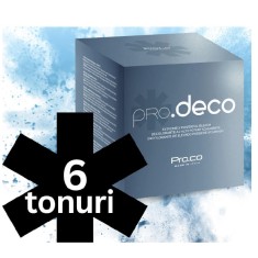 Pudra decoloranta pana la 6 tonuri 500gr Pro.co