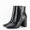 Botine negre elegante 3317 113, 37, 39 - 41, Negru