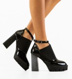 Cumpara ieftin Botine dama Wick Negre
