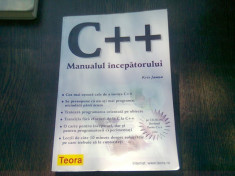 C++ MANUALUL INCEPATORULUI - KRIS JAMSA foto