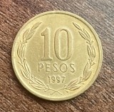 C50 - Moneda foarte veche - Chile - 10 pesos - 1997