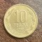 C50 - Moneda foarte veche - Chile - 10 pesos - 1997
