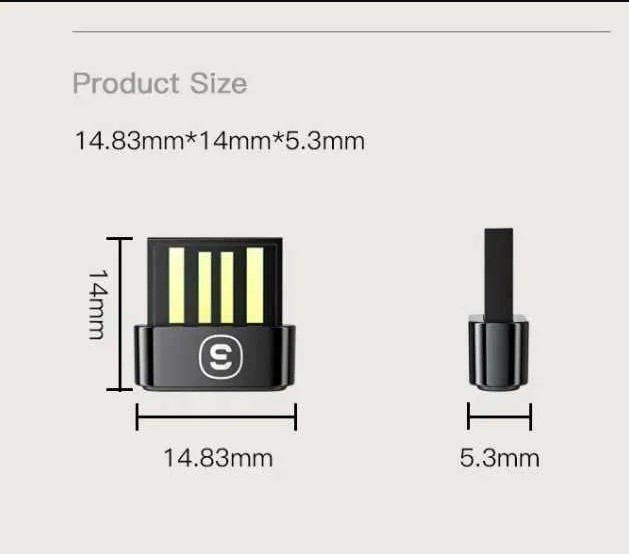 Adaptor Essager USB Bluetooth 5.1