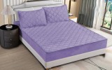 Cumpara ieftin Husa Pat Matlasata cu Elastic 3 Piese 180x200 cm + 2 Fete Perna 50x75cm