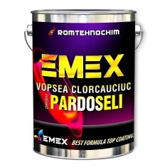 Vopsea Clorcauciuc Pardoseala "Emex" - Maro - Bid. 5 Kg