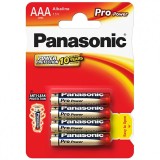 Baterie Panasonic Pro Power, AAA / LR03 / 1.5V, Set 4 bucati