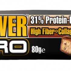 Baton energizant cu biscuiti si bucati de ciocolata Power Pro, 80g, Nature Tech