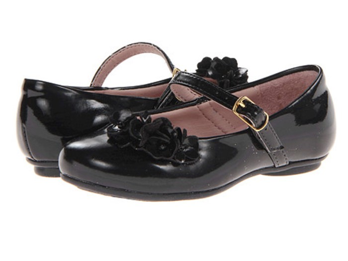 Pantofi fete Pampili Koola, negru, 25